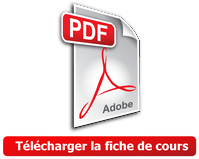 Télécharger la fiche de cours